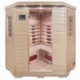 Home Deluxe Cabina de Sauna Infrarrojo Redsun XXL