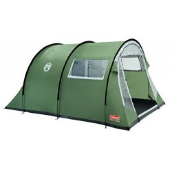 Coleman Coastline 4 Deluxe Tienda de campaña de túnes de 4 plazas para Camping o Festivales, Acampada, Familiar, Impermeable 