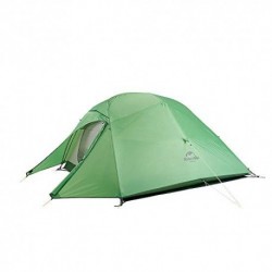 Naturehike Nuvem Ultralight 3 pessoa campanha loja Impermeável dupla camada Camping Tent 210T Verde 
