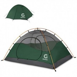 Gonex Campaign Shop 2 Personnes, Camping Shop Lightproof Anti Wind, Dome Shop for Hiking Excursionis