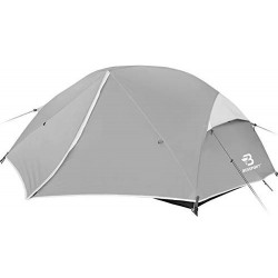 Bessport Tienda de Campaña 2 Personas Ligero con Dos Puertas A Prueba de UV/Viento Fuerte/Lluvia para Trekking, Campamento, P