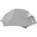 Bessport Loja de campanha 2 pessoas claras com duas portas Um teste UV / forte vento / chuva para Trekking, Camp, P