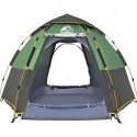 Hewolf tent dropdown for 3 to 4 people with automatic opening hexagonal hydraulic double layer