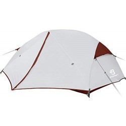 Bessport Negozio di Campagna 3-4 persone luce con due porte Un test UV / vento forte / pioggia per trekking, campo,