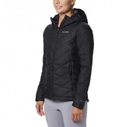 Columbia Heavenly - Chaqueta con capucha para mujer, Mujer, Chaqueta para mujer, 1738151, negro, M