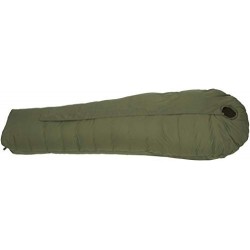 Sac de couchage vert olive de 185 cm/200 cm