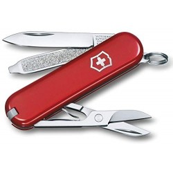 Victorinox SD classique - Navaja multiusos, couleur rouge, 58 mm