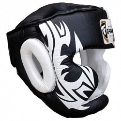 FARABI BOXEOGUARDIA PROTECTOR DE CABEZA del CASCO de ENTRENAMIENTO MMA PRO para ALL CARA, PROTECTION CHEEK SOMBREROS UND T