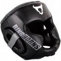 RINGHORNS CHARGER BOXING HELMETS, UNISEX ADULT, BLACK, SINGLE SIZE