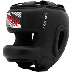 RDX Boxeo Cuero Cascos MMA Sparring Kickboxing Casco Protector Entrenamiento Lucha