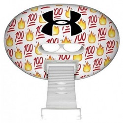 UNDER ARMOUR UA AIRPRO BORDER BUCAL PROTECTIVE SHIELD FOR FOOTBALL, EMOJI