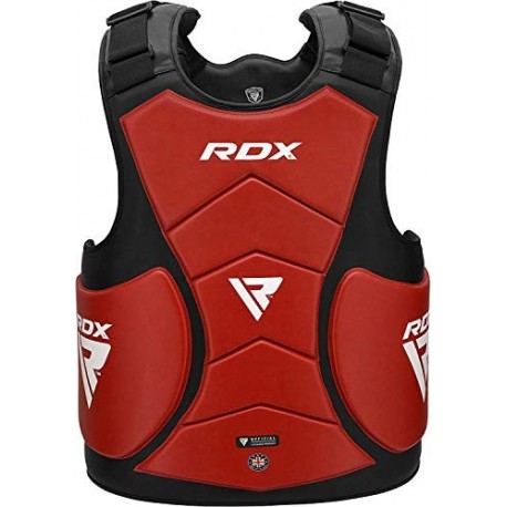 RDX Protección De Cuerpo MMA Boxeo Armadura del Pecho Artes Marciales Protectora Deportiva Almohadilla Vientre Taekwondo Entr