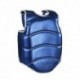 Feixunfan Protector de Pecho Chest Guard Piel Engrosada Espuma Pecho Guardia Formación Sanda Body Protector for Adultos Niños