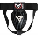 RDX MMA Boxen Coquilla Protector Cup Boxen Abdo Muay Thai Steel Iron