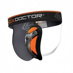 Shock Doctor Ultra Pro Protective Cocktail avec Flex Carboon, Homme, Gris, L