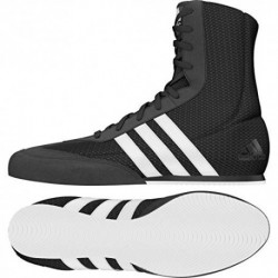 ADIDAS BOXSCHUH BOX HOG 2, CALZADO DE BOXEO PARA HOMBRE, NEGRO, 43 1/3 EU