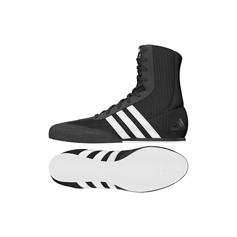 ADIDAS BOXSCHUH HOG 2, DE BOXEO PARA HOMBRE, NEGRO, 43 1/3 EU