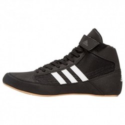 ADIDAS AQ3325, ZAPATOS de LUCHA UNISEX ADULTO, NEGRO BLACK, 43 1/3 EU