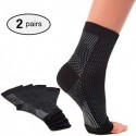 2 PAARE PFLANZEN FASCIITIS SOCKEN MIT BOGENSTÜTZE, KOMPRESSIONSHÜLSEN FÜR FUSSPFLEGE, ENTLASTEN DIE HI