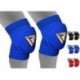 RDX Rodillera de boxeo, crossfit y artes marciales mixtas, mantiene los ligamentos de la rodilla, color azul, tamaño medium