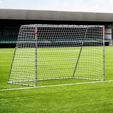 FORZA 3m x 2m Porterías de Balonmano de Tamaño Oficial – Postes de Balonmano PVC o Aluminio FORZA Portería Steel42, con Lona