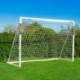 FORZA 3m x 2m Porterías de Balonmano de Tamaño Oficial – Postes de Balonmano PVC o Aluminio FORZA Portería PVC, Sin Lona de 