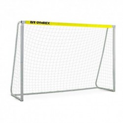 GYMREX SOCCER GOALIE FOR FUTBITO FOOTBALL GR-SG90 WITH ANCHORS AND NYLON NET, DIMENSIONS: 3 X 2 M, RESISTANT TO THE