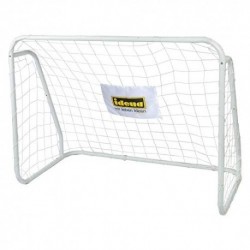 IDENA-PORTERY FUSSBALL METALL, CA. 124 X 96 CM, WEISSE FARBE, 77 X 28 X 7 CM BERLIN 40099, COLOR/MODELO SORTIERT