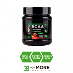 250 BCAA ́S + GLUTAMINE + FRAISE DE VITAMINE B6