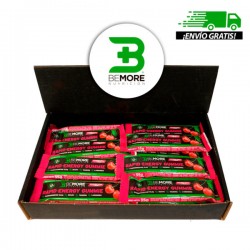 FAST +ENERGY GUMMIE BAR. WITHOUT ALLERGENS. CHERRY FLAVOR. BOX 24 (1,58€ UD)