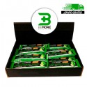 AUSDAUER + ENERGIEGUMMI BAR. VERLÄNGERTE ENERGIE. OHNE ALLERGENE. APFELGESCHMACK. BOX 24 (1,58€ UD)