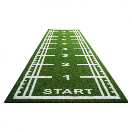 CÉSPED ARTIFICIAL VERDE MARCADO  ROLLO DE 20 M² PARA USO DEPORTIVO