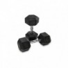 MANCUERNAS HEXAGONALES GOMA NEGRO (SELECCIÓN INDIVIDUAL, VARIOS PESOS)