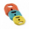 DISCOS BODY PUMP 28 MM PESOS 1,25 KG, 2,5 KG Y 5 KG EN GOMA