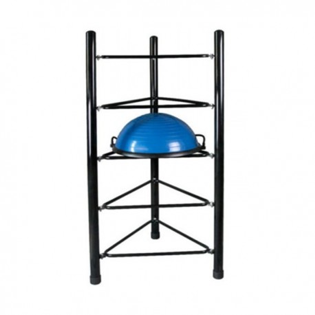 SOPORTE PARA BOSU BALLS (5 UDS)  ORGANIZADOR VERTICAL PARA GIMNASIOS