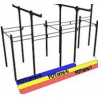 JAULA CENTRAL CON TORRE PARA CROSSFIT - 6 MTS - EQUIPAMIENTO COMPLETO