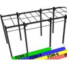 JAULA CENTRAL CON MONKEY PARA CROSSFIT - 4 MTS - RACKS Y DOMINADAS
