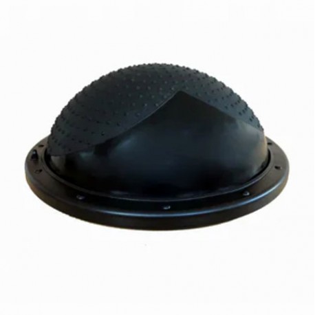 BALANCE STEP NEGRO 59X21 CM  BOSU ANTIDESLIZANTE PARA ENTRENOS INTENSOS