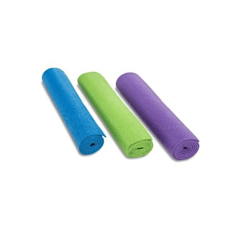 COLCHONETA YOGA PVC 173x61 CM - VARIOS COLORES Y GROSOR PARA ENTRENOS