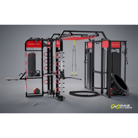 SUPER ESTACIÓN DE ENTRENAMIENTO FUNCIONAL DHZ PARA ENTRENAMIENTO GRUPAL