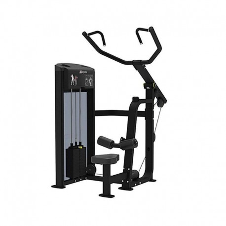 IMPULSE JALÓN DE DORSAL IF93 CON TORRE DE PLACAS PARA GIMNASIOS