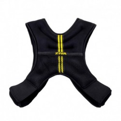 CHALECO LASTRADO ZIVA CLASSIC NEGRO 5 KG  MEJORA TU RESISTENCIA