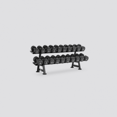SOPORTE PARA MANCUERNAS HEXAGONALES ZIVA PERFORMANCE DE 2 ALTURAS
