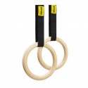 ANILLAS DE MADERA ZIVA ESSENTIAL  ENTRENAMIENTO FUNCIONAL Y CROSSFIT