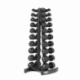 SOPORTE VERTICAL PARA MANCUERNAS DE GOMA VIRGEN 1-10 KG  ORGANIZADOR