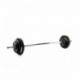 JUEGO BODY PUMP ZIVA 19.5KG  DISCO RPEU + BARRA CROMADA PROFESIONAL