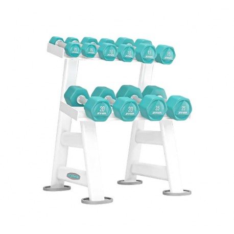 RACK ZIVA CHIC PARA 5 PARES DE MANCUERNAS HEXAGONALES