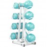SOPORTE TIPO ÁRBOL ZIVA CHIC PARA 8 ACCESORIOS DE FITNESS