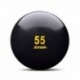 ZIVA FITBALL CLÁSICO NEGRO 55CM PARA GIMNASIA Y PILATES