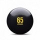 ZIVA FITBALL CLÁSICO NEGRO 65CM PARA GIMNASIA Y PILATES